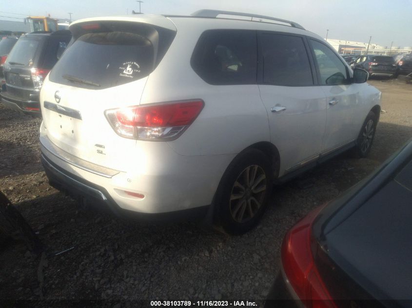 2013 NISSAN PATHFINDER SL - 5N1AR2MM8DC686176