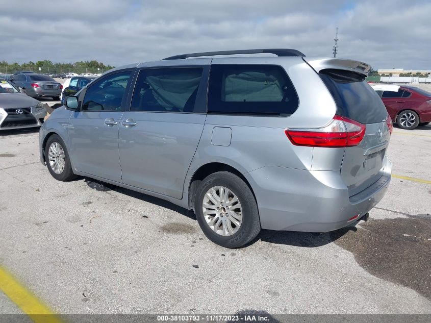 5TDYZ3DC6HS766855 2017 TOYOTA SIENNA, photo no. 3