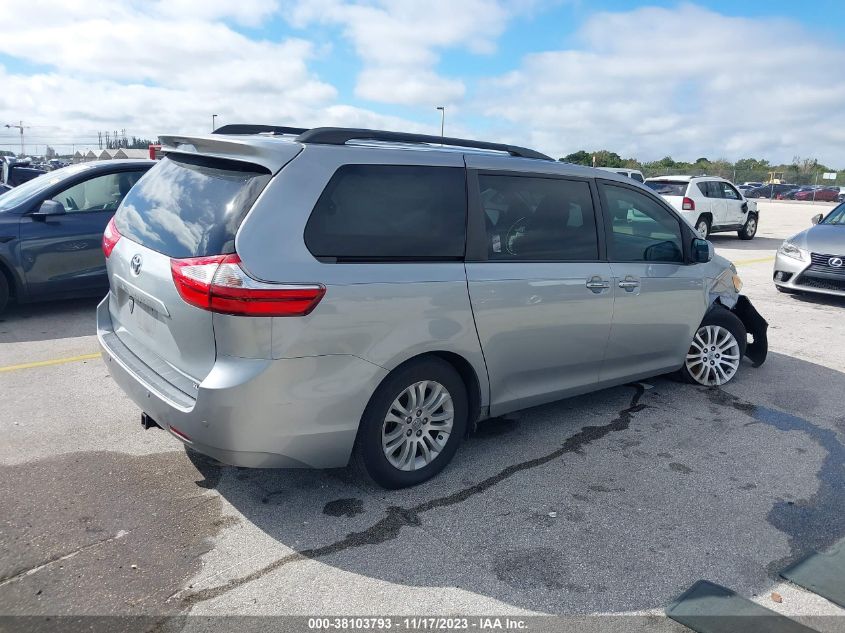 5TDYZ3DC6HS766855 2017 TOYOTA SIENNA, photo no. 4