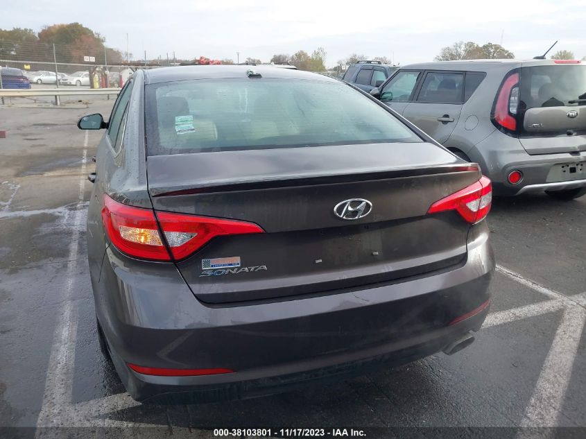 2017 HYUNDAI SONATA SE - 5NPE24AF7HH573907