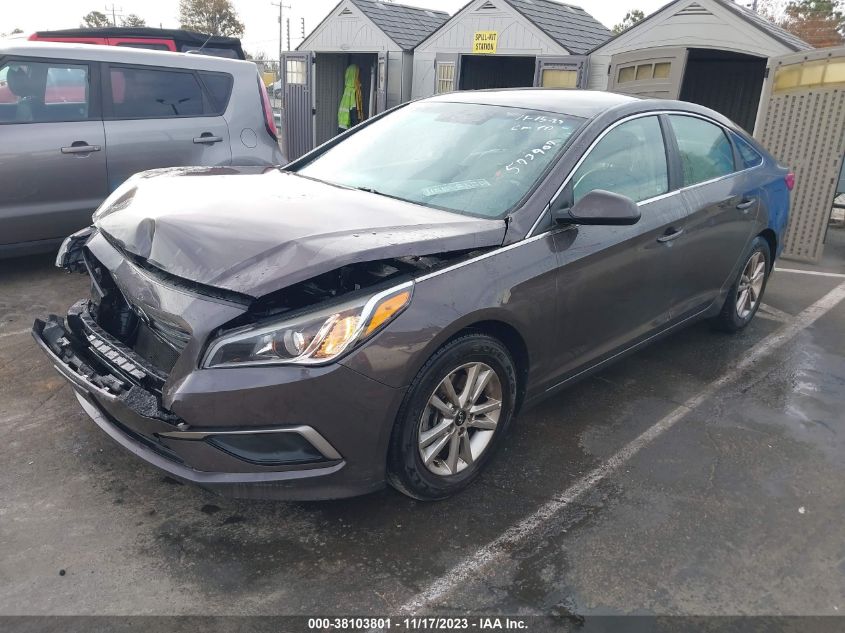 2017 HYUNDAI SONATA SE - 5NPE24AF7HH573907