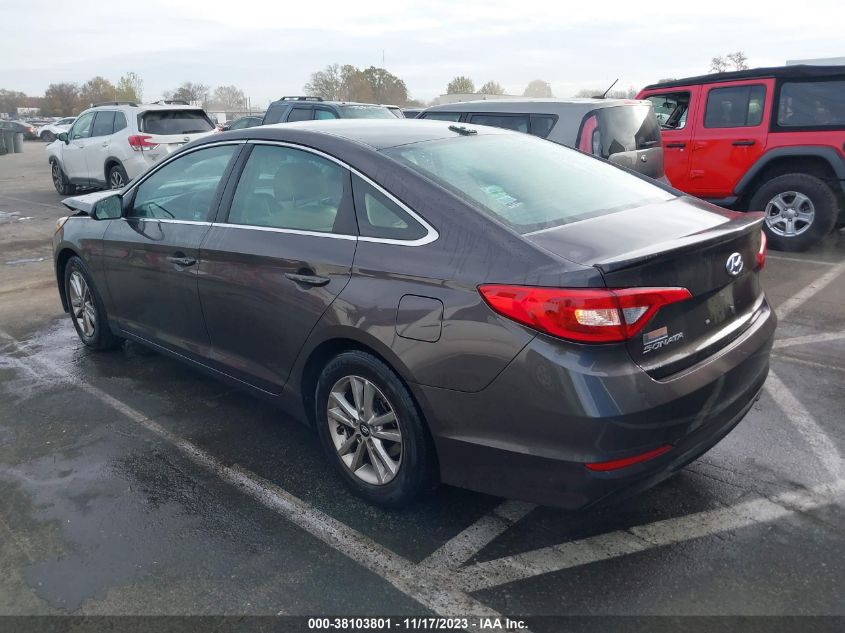 2017 HYUNDAI SONATA SE - 5NPE24AF7HH573907