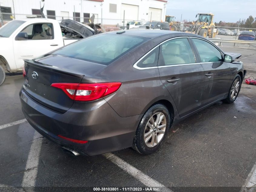 2017 HYUNDAI SONATA SE - 5NPE24AF7HH573907