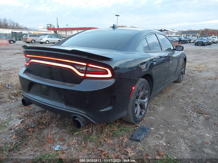 VIN 2C3CDXHG2KH672818 2019 DODGE CHARGER GT RWD