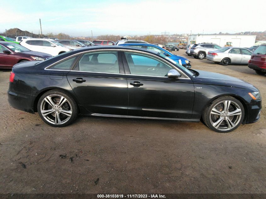 2013 AUDI S6 4.0T PRESTIGE - WAUF2AFC1DN136459