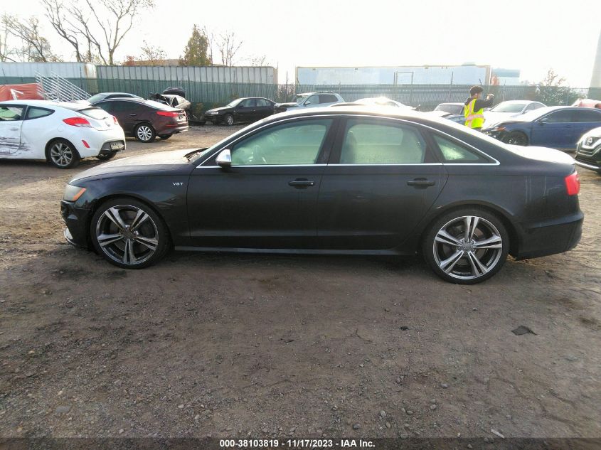 2013 AUDI S6 4.0T PRESTIGE - WAUF2AFC1DN136459