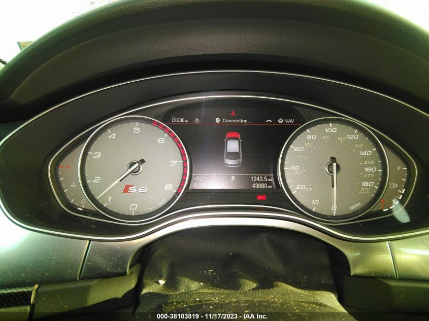 2013 AUDI S6 4.0T PRESTIGE - WAUF2AFC1DN136459