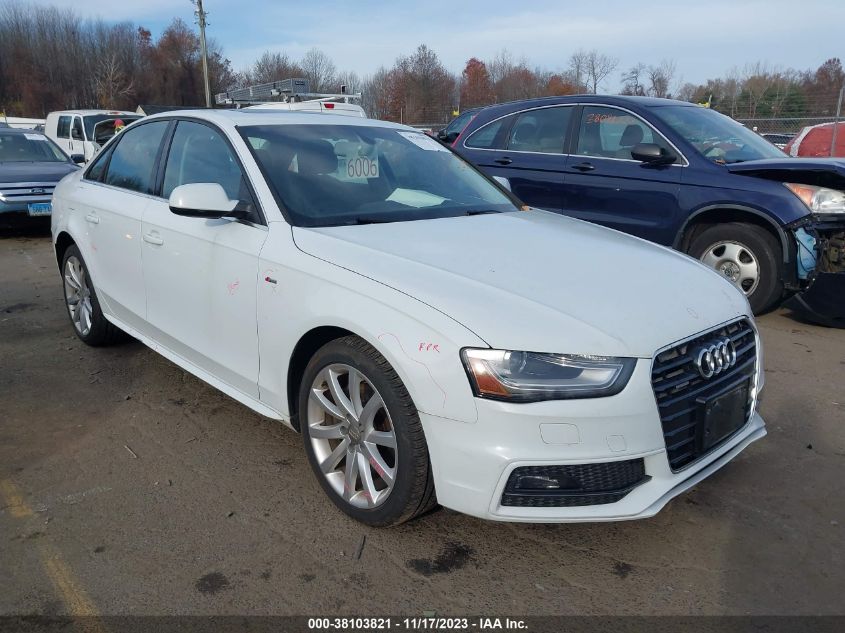 2014 AUDI A4 PREMIUM - WAUBFAFL5EN011257