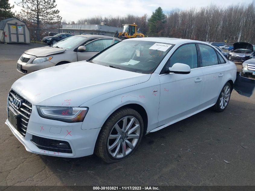 2014 AUDI A4 PREMIUM - WAUBFAFL5EN011257