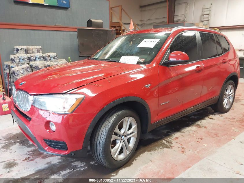 5UXWX7C59H0U40010 2017 BMW X3 - Image 2