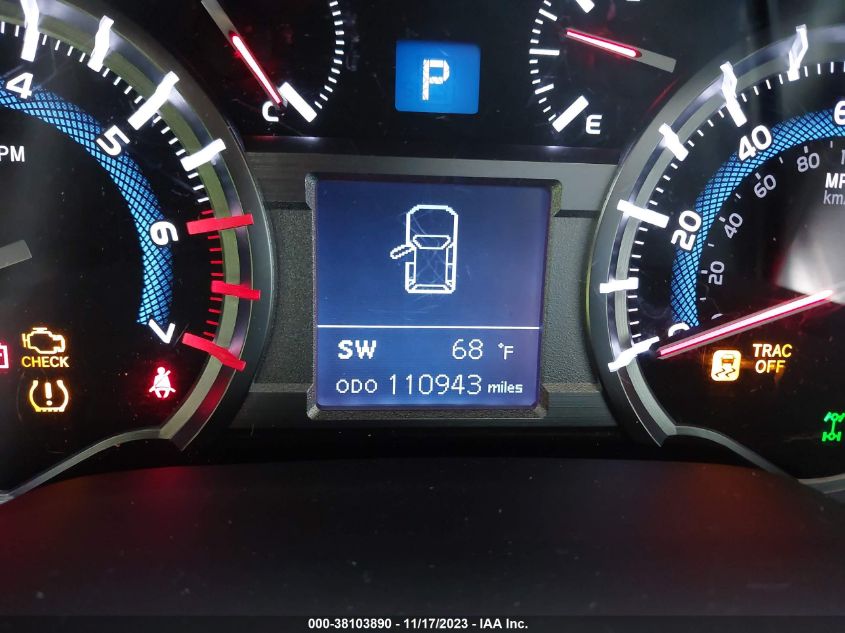 2017 TOYOTA 4RUNNER SR5 PREM/LTDL/TRAIL/TRD - JTEBU5JR1H5442383