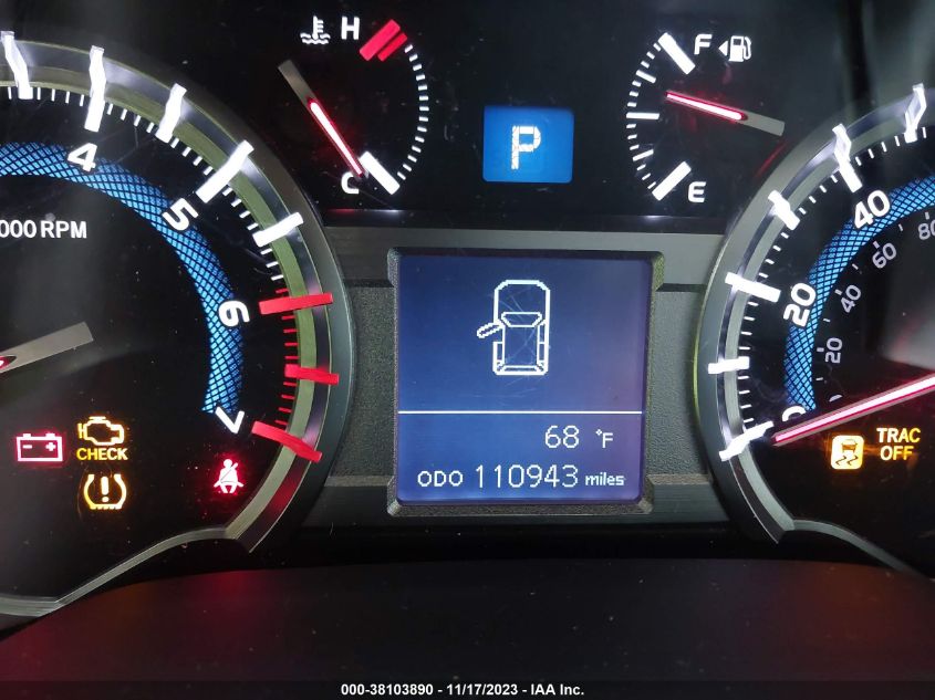 2017 TOYOTA 4RUNNER SR5 PREM/LTDL/TRAIL/TRD - JTEBU5JR1H5442383