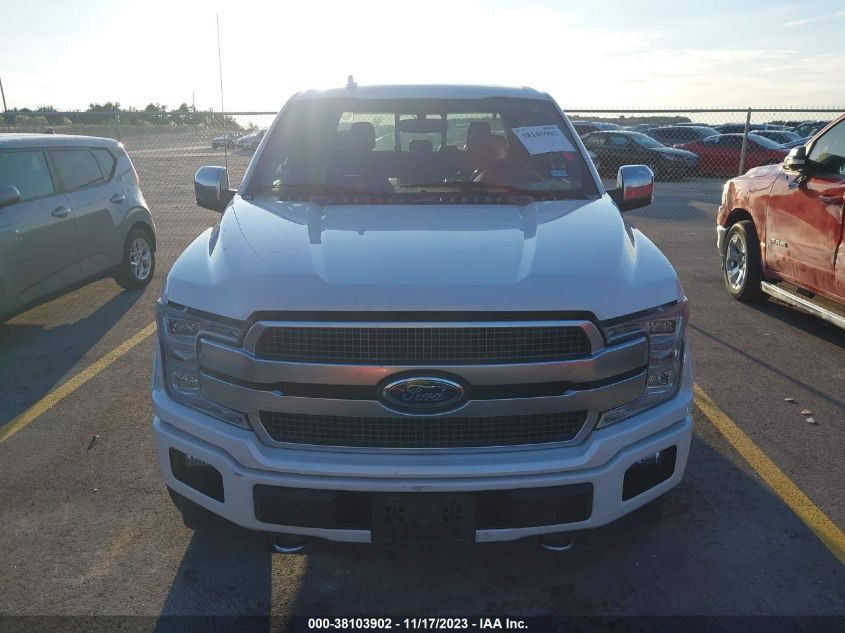 2019 FORD F-150 PLATINUM - 1FTEW1E43KFA95885