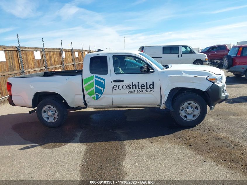 2022 TOYOTA TACOMA SR - 3TYRX5GN5NT044487
