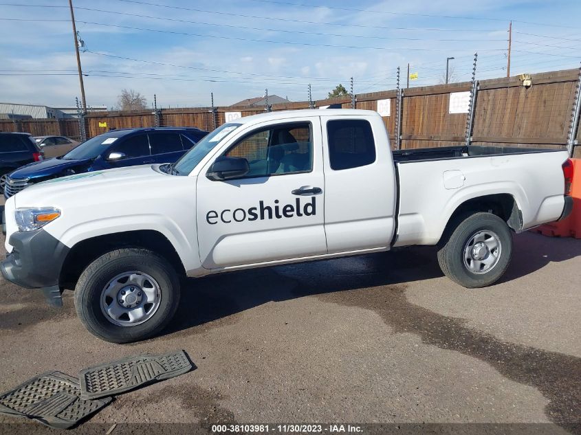 2022 TOYOTA TACOMA SR - 3TYRX5GN5NT044487