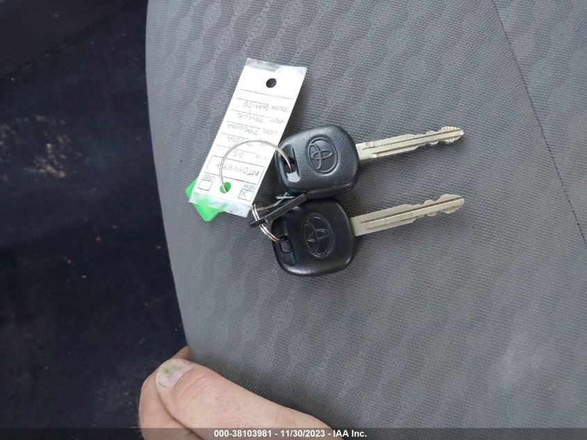 2022 TOYOTA TACOMA SR - 3TYRX5GN5NT044487