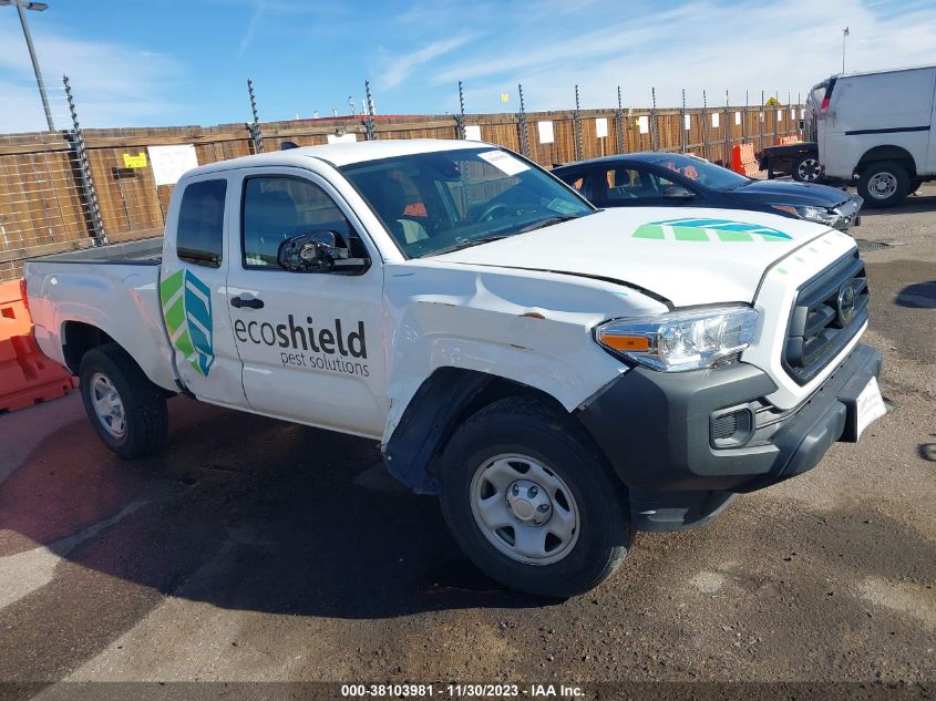 2022 TOYOTA TACOMA SR - 3TYRX5GN5NT044487