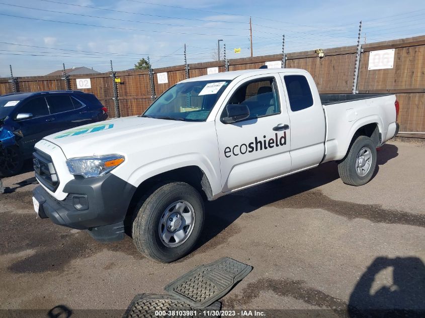 2022 TOYOTA TACOMA SR - 3TYRX5GN5NT044487