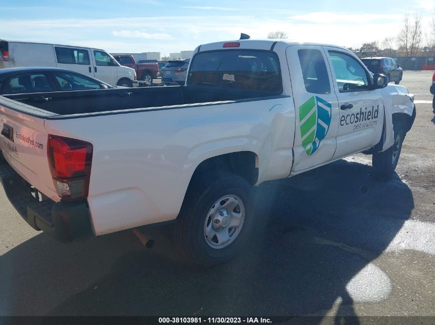2022 TOYOTA TACOMA SR - 3TYRX5GN5NT044487