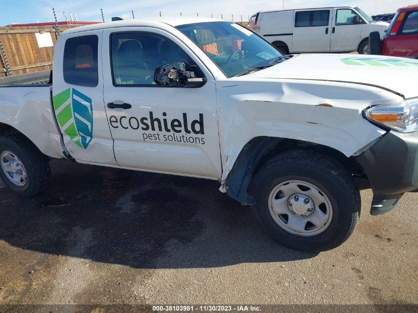 2022 TOYOTA TACOMA SR - 3TYRX5GN5NT044487
