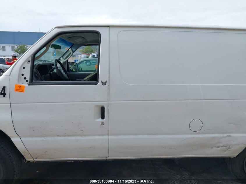 2013 FORD ECONOLINE CARGO VAN COMMERCIAL/RECREATIONAL 1FTNE2EWXDDA54212