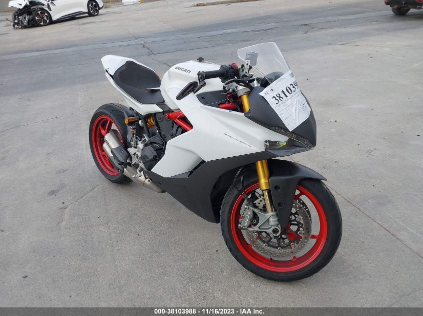 2017 DUCATI SUPERSPORT - ZDMVABDSXHB002630