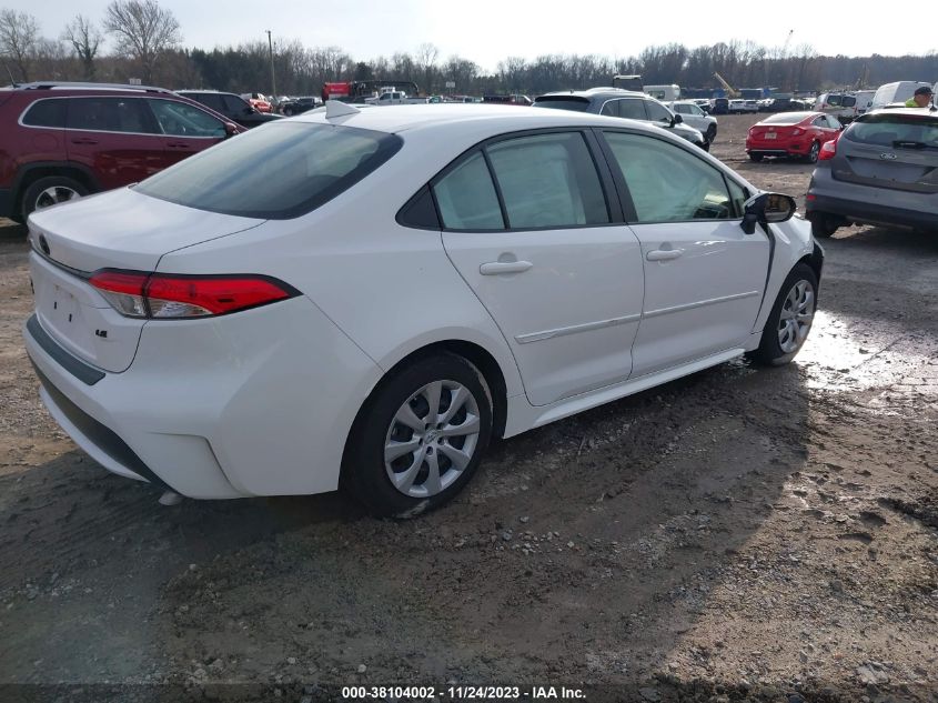 2020 TOYOTA COROLLA LE - JTDEPRAE7LJ099799