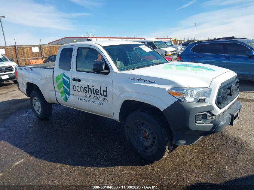 2022 TOYOTA TACOMA SR - 3TYRX5GN9NT044671
