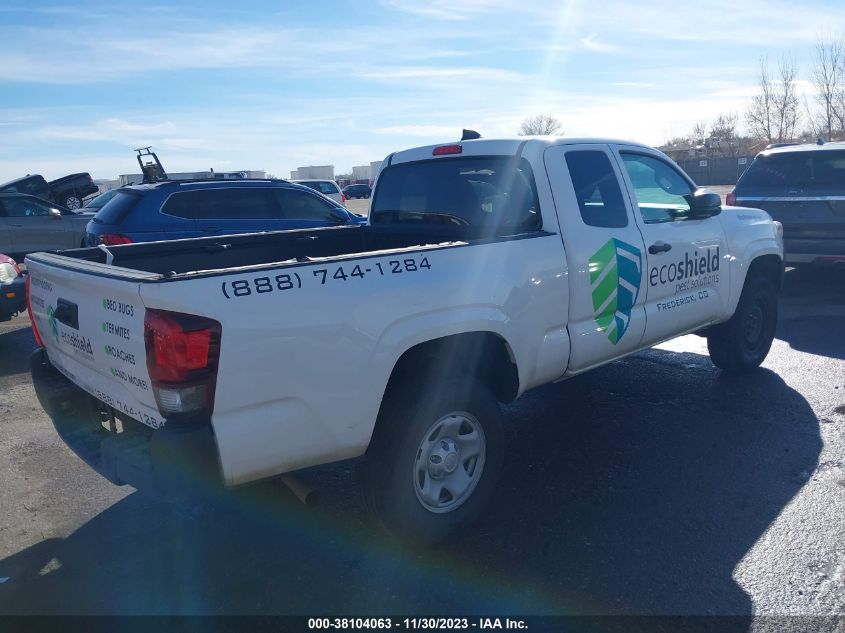 2022 TOYOTA TACOMA SR - 3TYRX5GN9NT044671