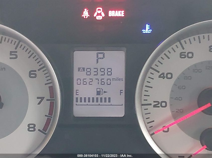 2014 SUBARU IMPREZA 2.0I - JF1GPAA67E8321227