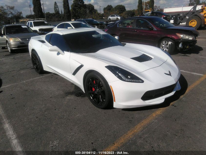 2019 CHEVROLET CORVETTE STINGRAY 1LT - 1G1YB2D78K5104332