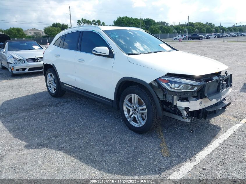 2022 MERCEDES-BENZ GLA 250 - W1N4N4GB6NJ416033