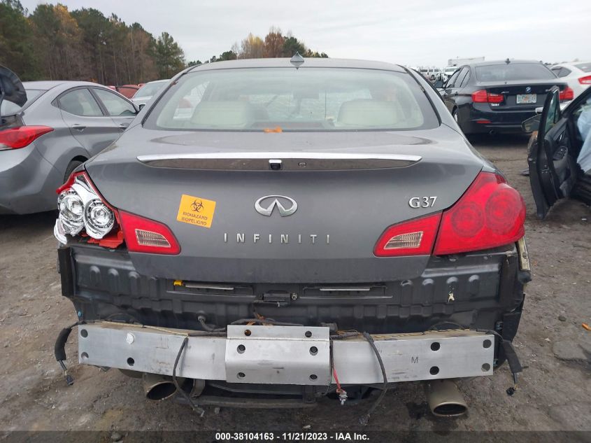 2013 INFINITI G37 JOURNEY/SPORT JN1CV6AP8DM305261