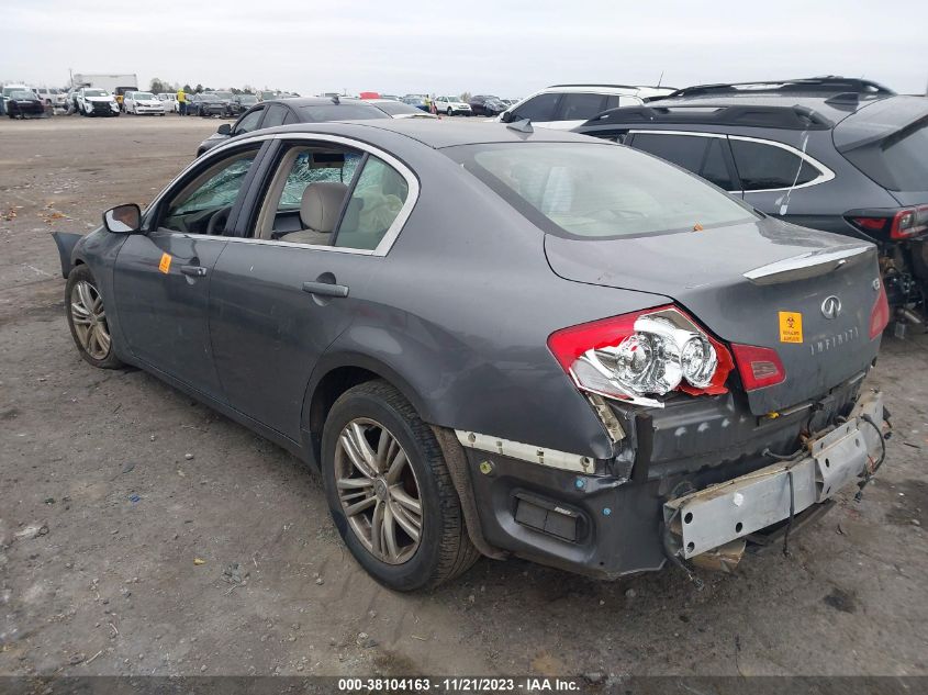 2013 INFINITI G37 JOURNEY/SPORT JN1CV6AP8DM305261