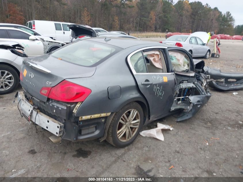 2013 INFINITI G37 JOURNEY/SPORT JN1CV6AP8DM305261