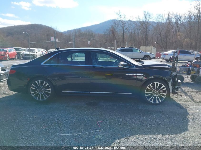 2019 LINCOLN CONTINENTAL RESERVE - 1LN6L9RPXK5600399
