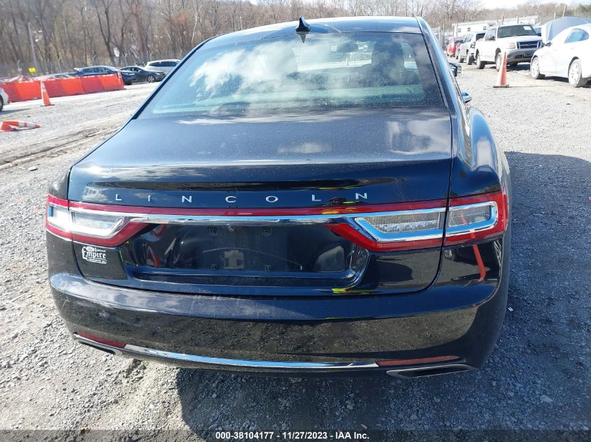 2019 LINCOLN CONTINENTAL RESERVE - 1LN6L9RPXK5600399