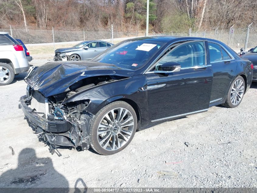 2019 LINCOLN CONTINENTAL RESERVE - 1LN6L9RPXK5600399
