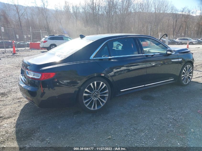 2019 LINCOLN CONTINENTAL RESERVE - 1LN6L9RPXK5600399