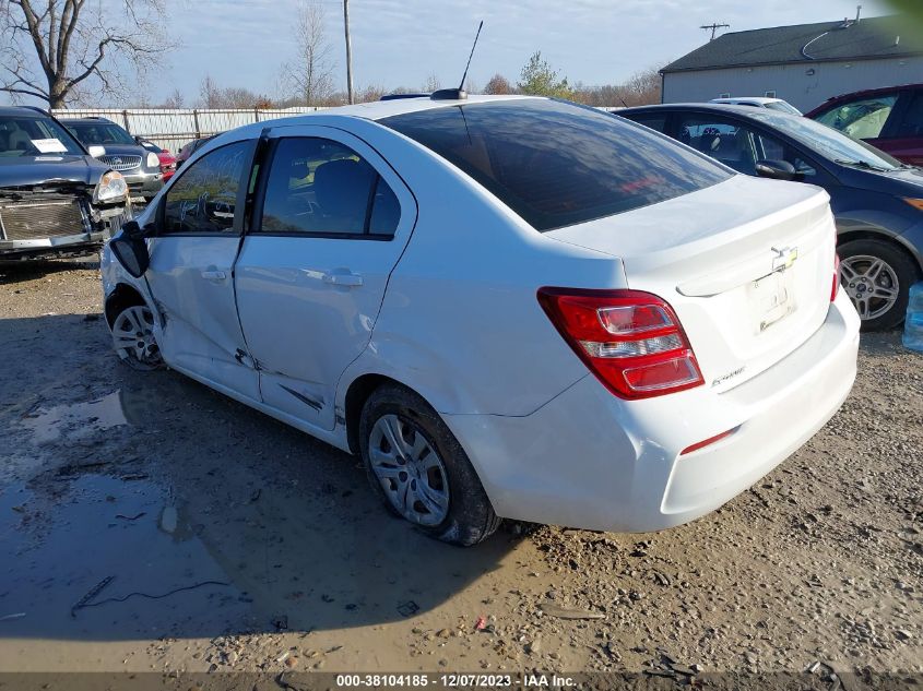 2018 CHEVROLET SONIC LS AUTO - 1G1JB5SH6J4135548