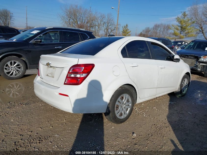 2018 CHEVROLET SONIC LS AUTO - 1G1JB5SH6J4135548