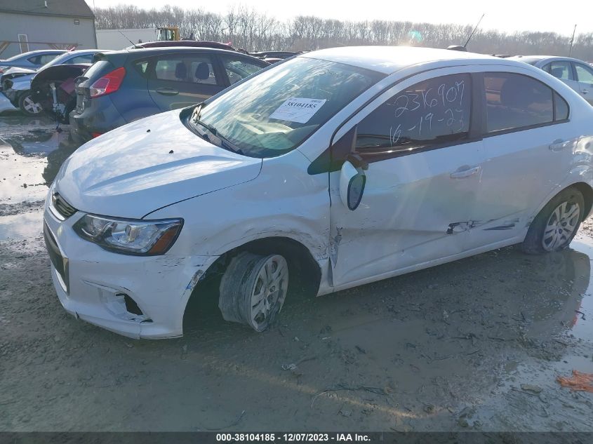 2018 CHEVROLET SONIC LS AUTO - 1G1JB5SH6J4135548