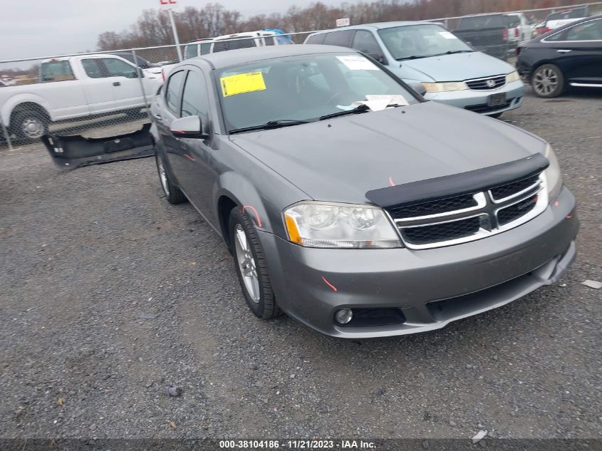 2013 DODGE AVENGER SXT - 1C3CDZCB6DN568480