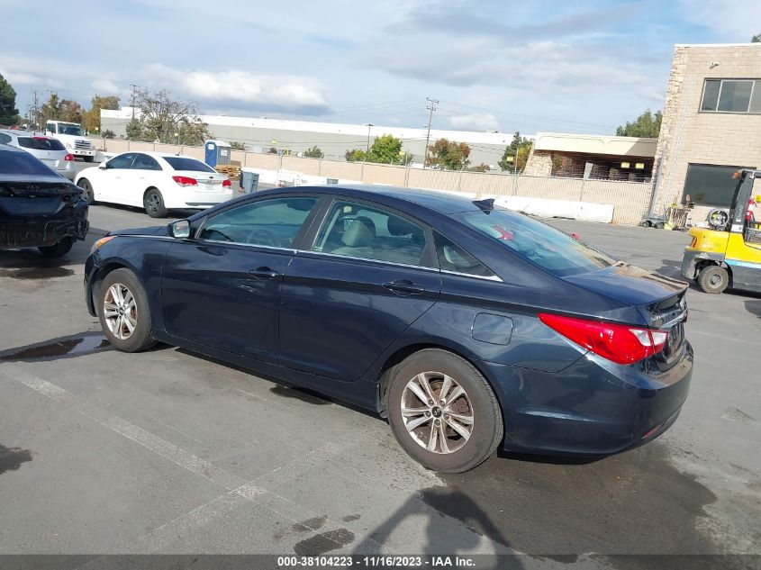 2013 HYUNDAI SONATA GLS - 5NPEB4ACXDH628379