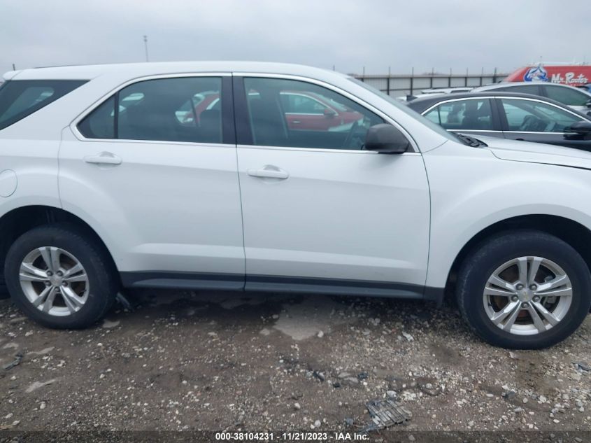 2014 CHEVROLET EQUINOX LS - 2GNALAEK7E1118710