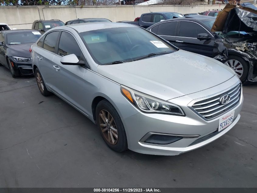 2017 HYUNDAI SONATA 2.4L - 5NPE24AF2HH585222