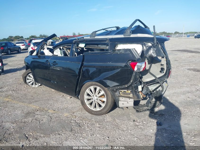 2016 KIA SEDONA EX - KNDMC5C18G6139245
