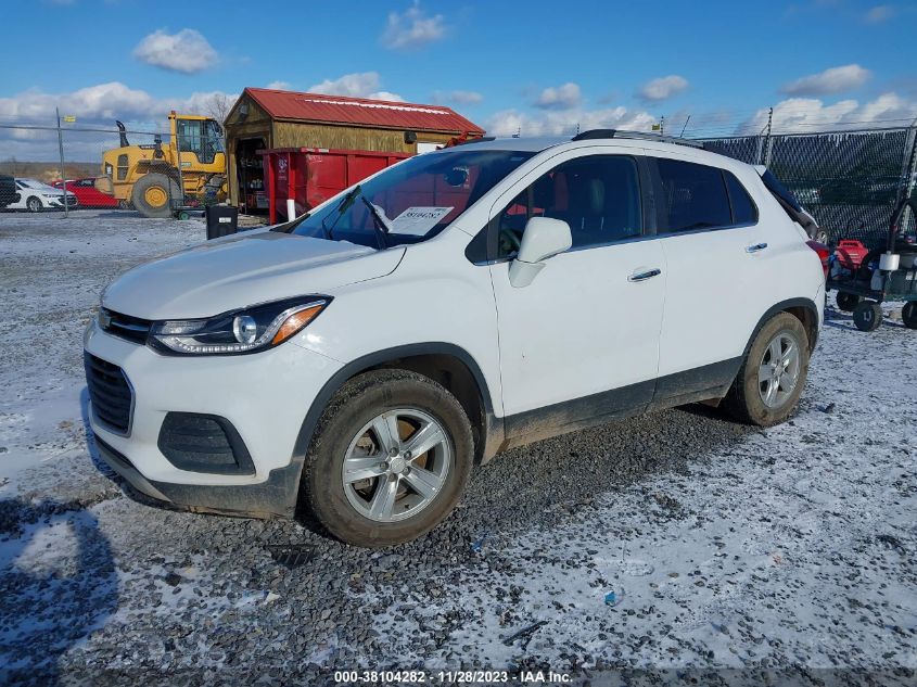 2020 CHEVROLET TRAX FWD LT - 3GNCJLSB0LL310514