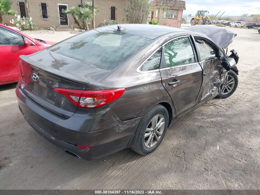 2015 HYUNDAI SONATA SE - 5NPE24AFXFH095527