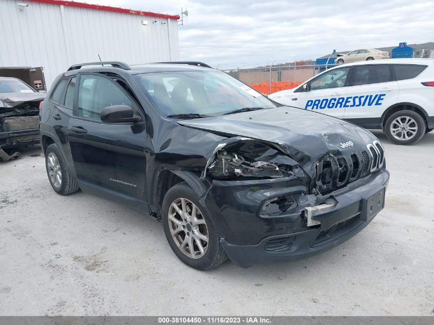2015 JEEP CHEROKEE SPORT - 1C4PJLAB6FW608317
